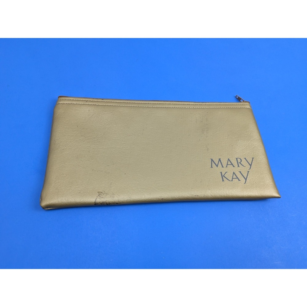 Mary Kay Money Bag Bank Gold Vintage 1990s Cosmetics Make Up Rare Log